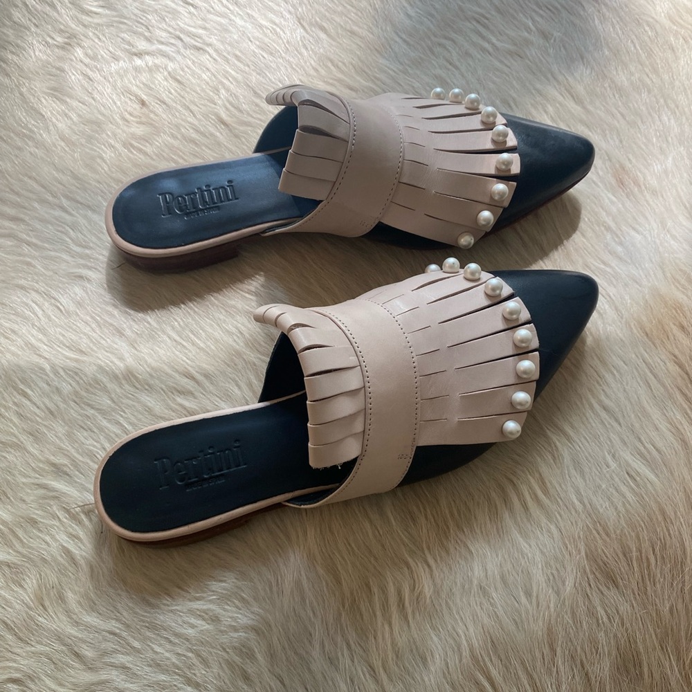 Pertini all leather sandals, size 36 EU. Great condition, gently worn.